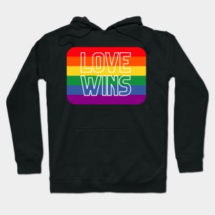 Rainbow pride love winds LGBTQ ally Hoodie